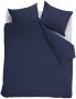 Beddinghouse Care Organic Basic Dekbedovertrek Navy 140 x 200 220 cm + 1x 60 x 70 cm - Thumbnail 2