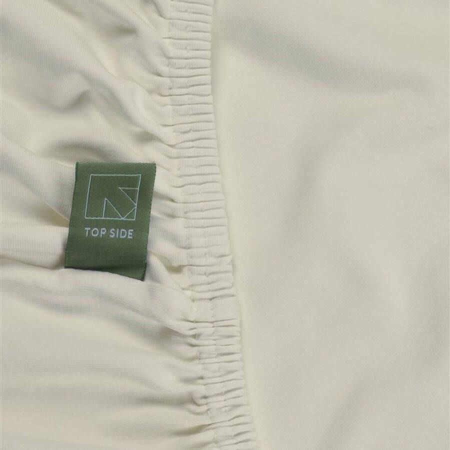 Beddinghouse Dutch Design Jersey Stretch Hoeslaken Off-white-Lits-jumeaux (200x200 220 cm)