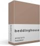 Beddinghouse jersey lycra hoeslaken 95% gebreide jersey katoen 5% lycra 1-persoons (90 100x200 220 cm) Taupe - Thumbnail 2