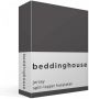 Beddinghouse Jersey Split-topper Hoeslaken Lits-jumeaux 160x200 220 cm Anthracite - Thumbnail 2