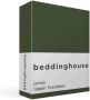 Beddinghouse Jersey Topper Hoeslaken Eenpersoons 70 90x200 210 cm Dark Green - Thumbnail 3