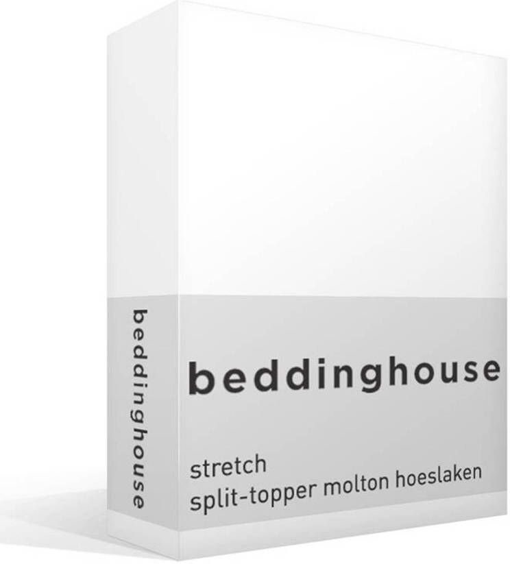 Beddinghouse Multifit Stretch Split-topper Molton Hoeslaken-2-persoons (140 160x200 220 cm)