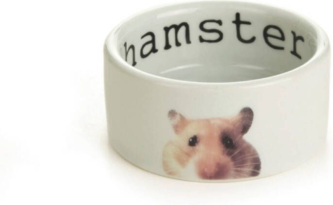 Beeztees Snapshot Hamster Voerbak 7 5X4 Wit