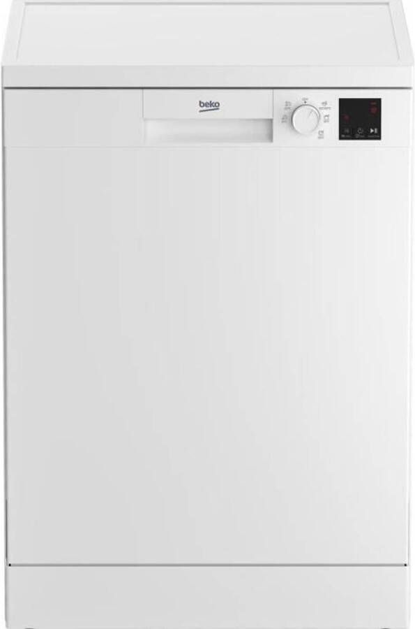 Beko DVN05C30W vrijstaande vaatwasser 15 couverts L60cm 45dB Wit