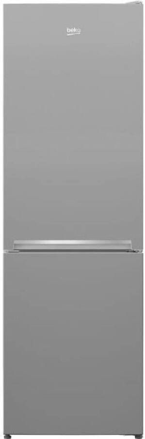 Beko Ondervriescombinatie koelkast RCSA366K40SN Klasse E 343 L 185 2 x 59 5 x 67 cm Staalgrijs