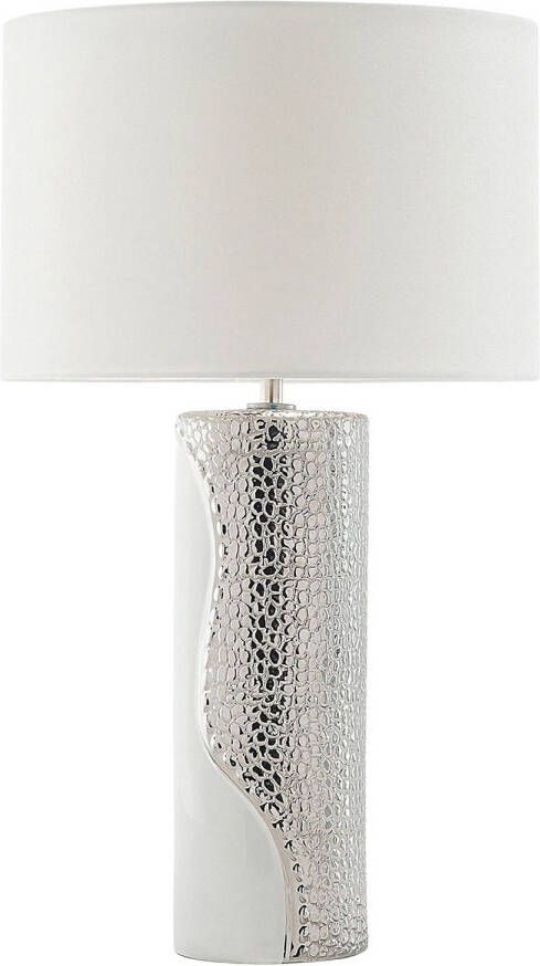 Beliani AIKEN Bedlamp-Wit-Porselein