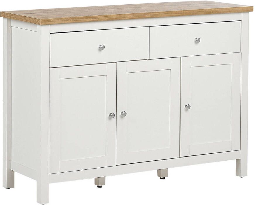 Beliani ATOCA Sideboard-Wit-MDF Vezelplaat