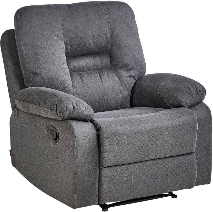 Beliani BERGEN II Fauteuil-Grijs-Polyester