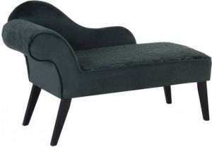 Beliani BIARRITZ Chaise longue (linkszijdig) groen