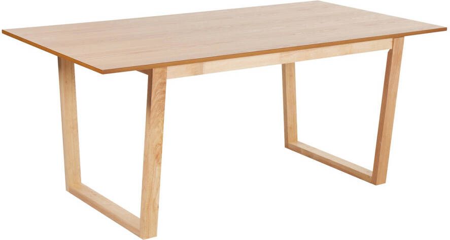 Beliani CAMDEN Eettafel-Lichte houtkleur-MDF