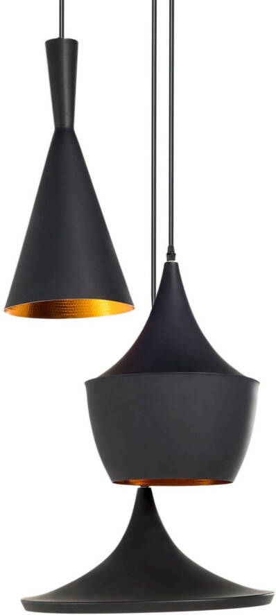 Beliani CARSON Hanglamp-Zwart-Aluminium