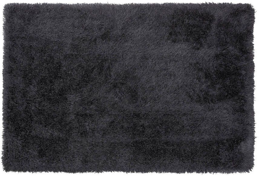 Beliani CIDE Vloerkleed zwart 140x200