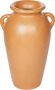 Beliani DABONG Decoratieve vaas Oranje Terracotta - Thumbnail 2