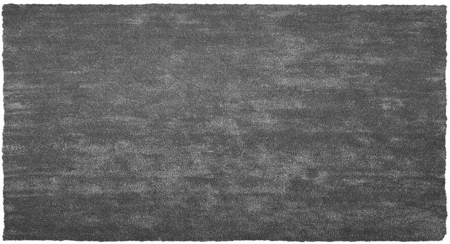 Beliani DEMRE Vloerkleed grijs polyester
