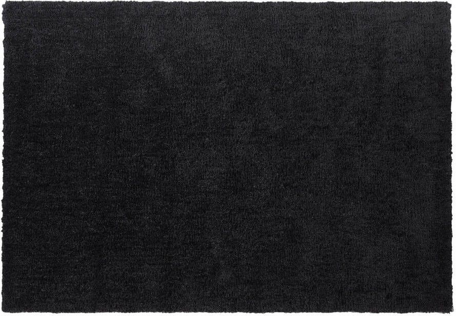 Beliani DEMRE Vloerkleed zwart polyester