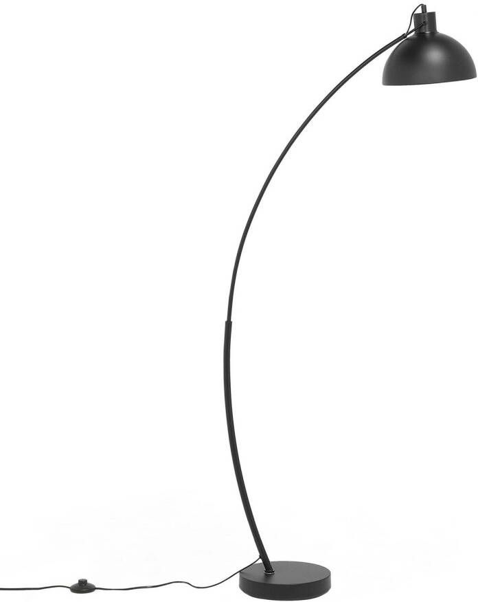 Beliani DINTEL Staande lamp-Zwart-Metaal
