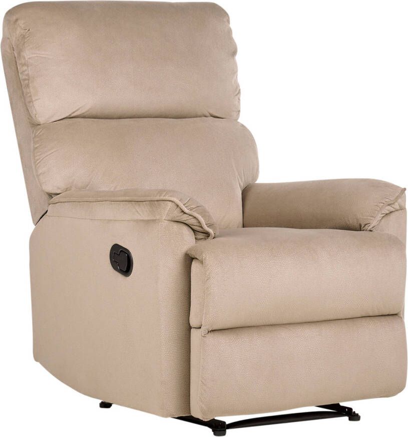 Beliani EVERTON TV-fauteuil-Bruin-Polyester