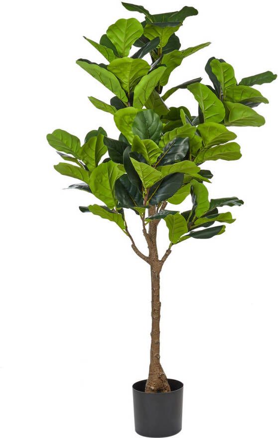 Beliani FIG TREE Kunstplant-Groen-Synthetisch materiaal