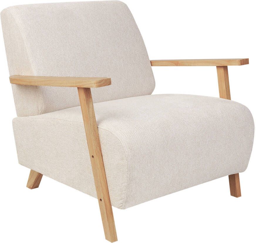 Beliani LESJA Fauteuil-Beige-Polyester