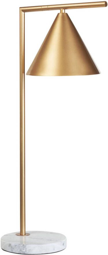 Beliani MOCAL Tafellamp-Goud-IJzer