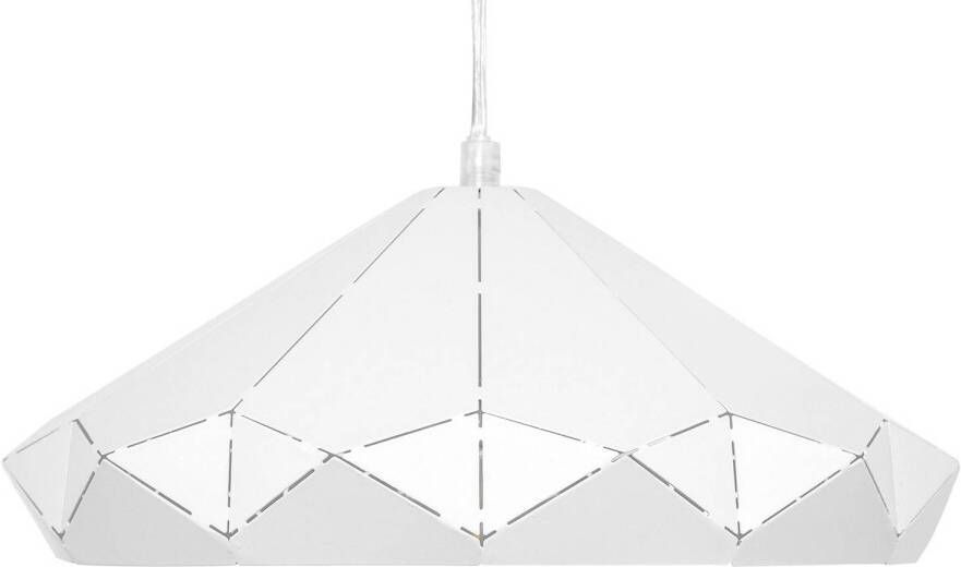 Beliani NEVOLA Hanglamp wit metaal