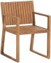 Beliani SASSARI Garden Chair Lichte houtkleur Acaciahout - Thumbnail 2