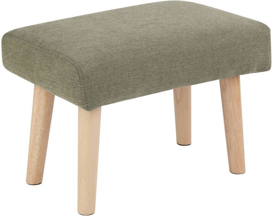 Beliani TAKOMA II Hocker-Groen-Polyester