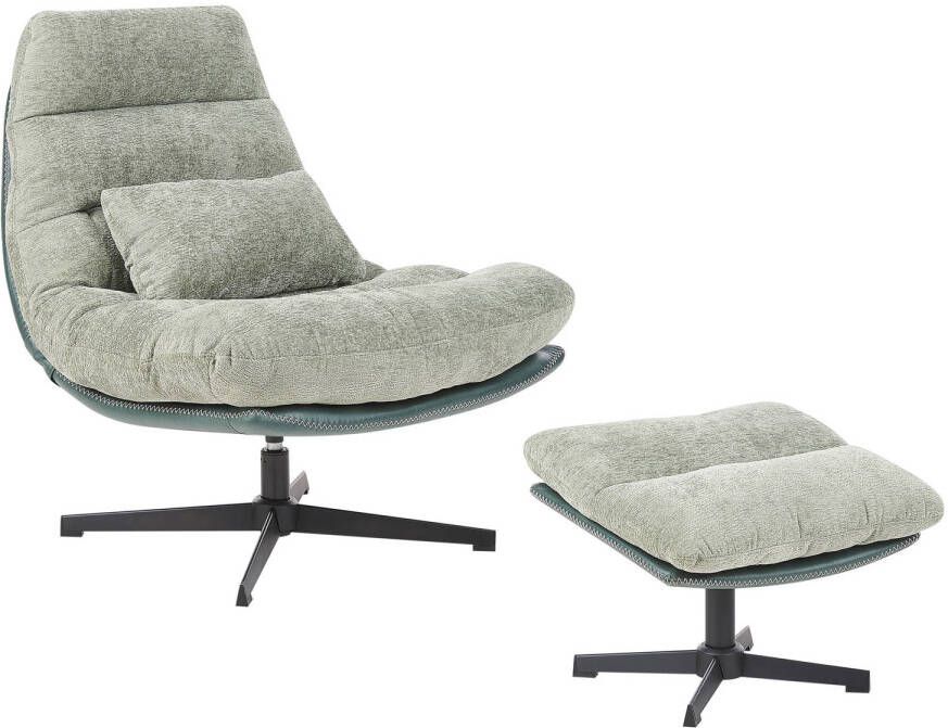 Beliani TOVIK Fauteuil-Groen-Chenille