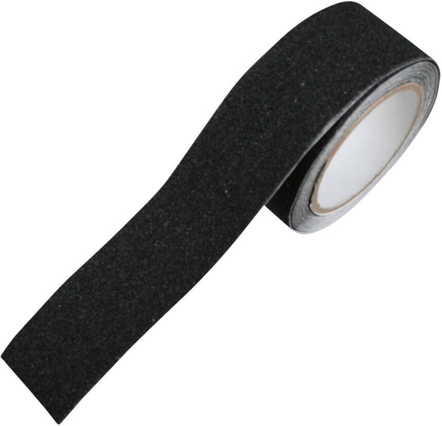 Benson Antislip strip sticker op rol zwart 50 mm x 5 meter Tape (klussen)