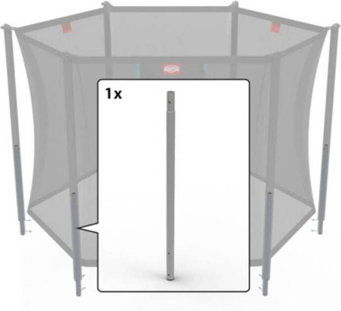 BERG Trampoline Veiligheidsnet Safety Net Comfort Onderpaal met Veerclip 300 cm