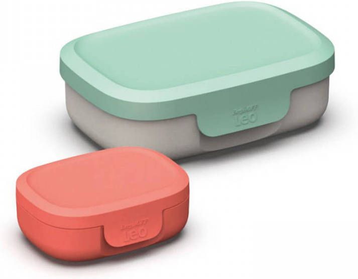 BergHOFF Lunchset Kids Groen rood Polypropyleen Leo Line