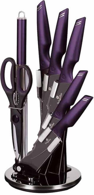 BerlingerHaus Berlinger Haus 2587 8 delige messenset Purple Eclipse Collection