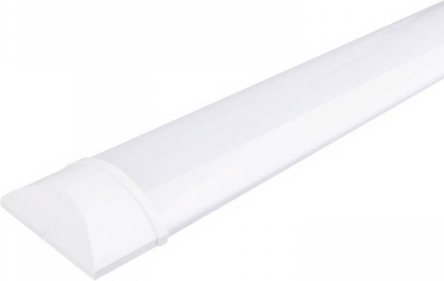 BES LED Batten LED Balk Aigi Tynom 40W Helder Koud Wit 6000K Mat Wit Kunststof 120cm