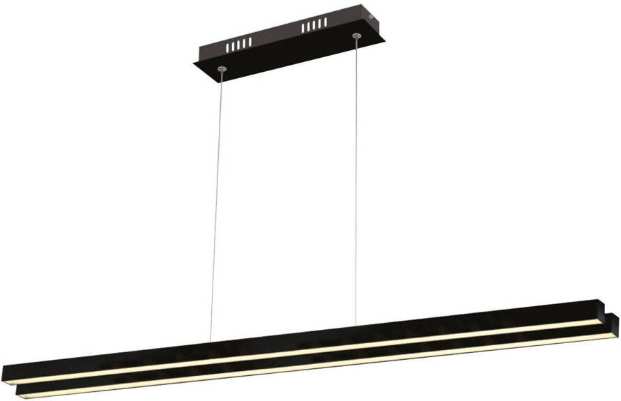 BES LED Hanglamp Hangverlichting Mater 35W Natuurlijk Wit 4000K Zwart Aluminium