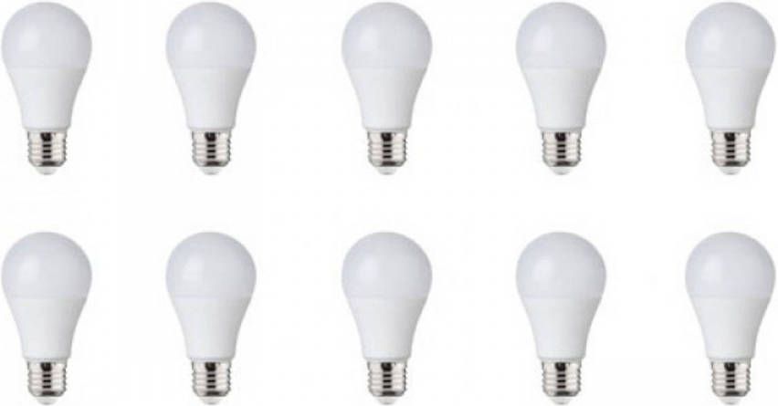 BES LED Lamp 10 Pack E27 Fitting 10W Helder Koud Wit 6400K