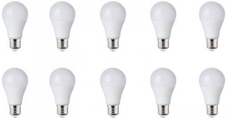 BES LED Lamp 10 Pack E27 Fitting 8W Warm Wit 3000K