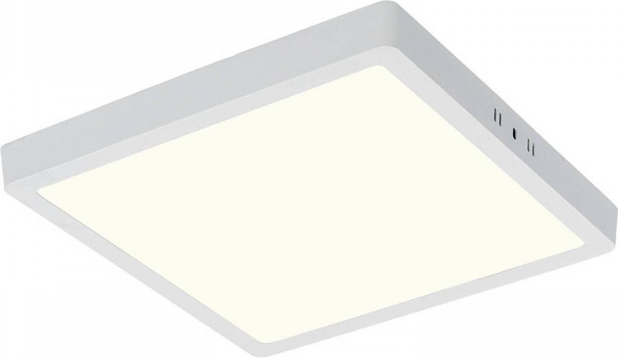 Merkloos Sans marque LED Paneel 30x30 Natuurlijk Wit 4200K 28W Opbouw Vierkant Mat Wit Flikkervrij