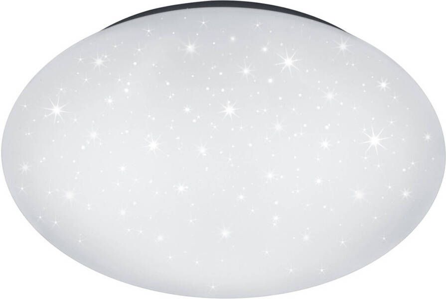 BES LED Plafondlamp Badkamerlamp Trion Paula 15W Spatwaterdicht IP44 Natuurlijk Wit 4000K Sterlicht Rond Mat