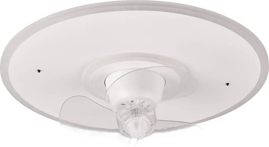 BES LED Plafondlamp met Ventilator Plafondventilator Trion Bryan 30W Aanpasbare Kleur Afstandsbediening Dimbaar