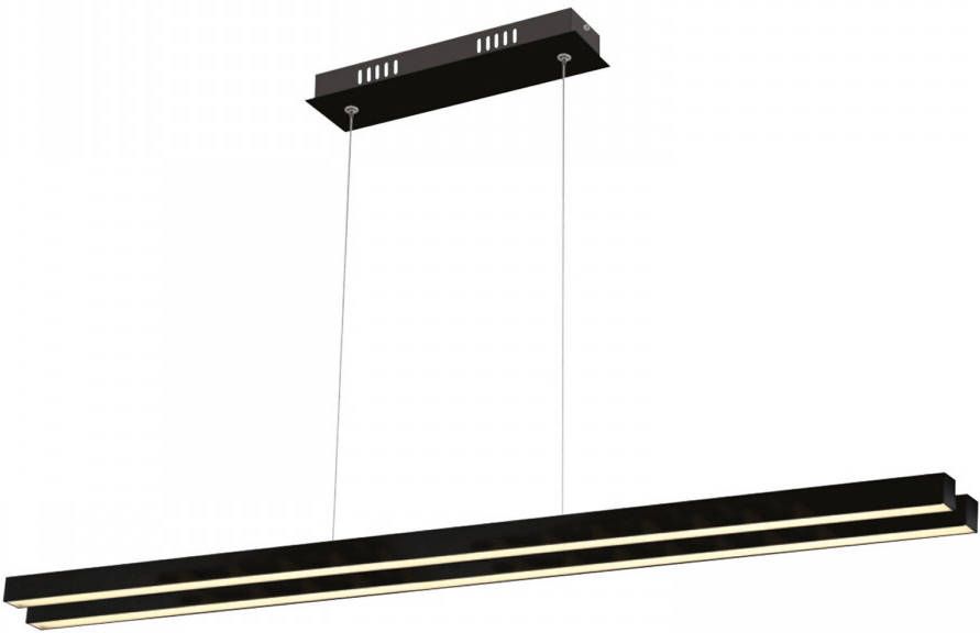 BES LED Plafondlamp Plafondverlichting Mater 35w Natuurlijk Wit 4000k Zwart Aluminium