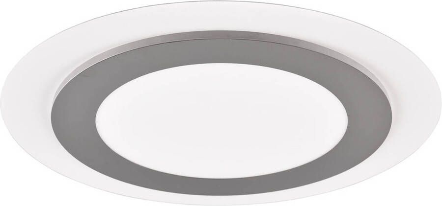 BES LED Plafondlamp Plafondverlichting Trion Groan 42W Aanpasbare Kleur Afstandsbediening Dimbaar Rond Mat