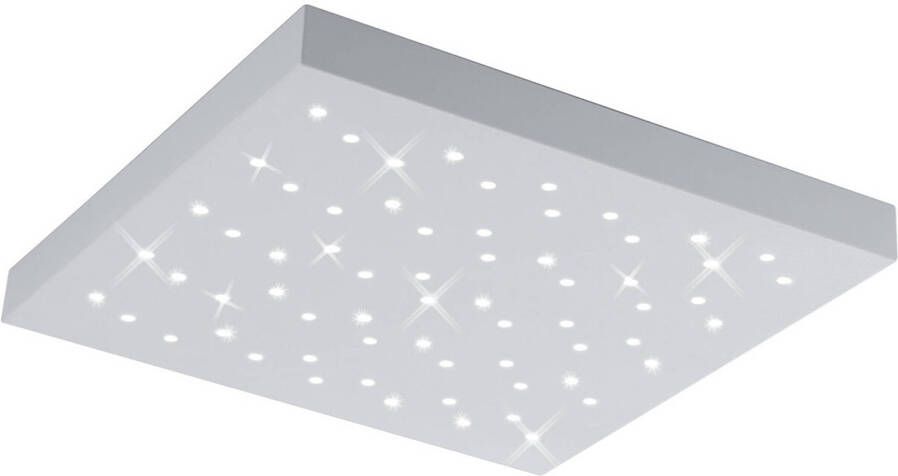 BES LED Plafondlamp Plafondverlichting Trion Tarza 22W Aanpasbare Kleur Afstandsbediening Dimbaar Vierkant