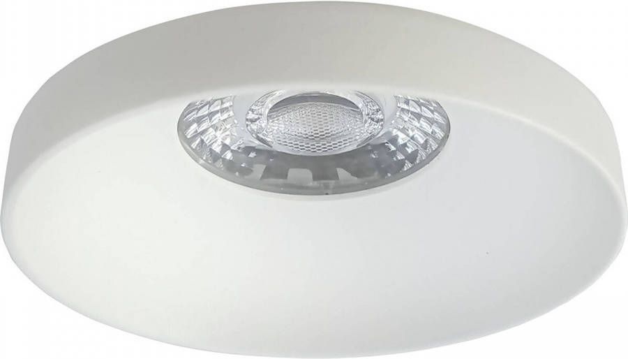 BES LED Spot Armatuur GU10 Pragmi Vrito Pro GU10 Inbouwspot Rond Wit Aluminium Ø82mm