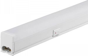 Samsung LED TL Armatuur met T5 Buis Viron Veyno 30cm Enkel 4W Koppelbaar Natuurlijk Wit 4000K Mat Wit Kunststof