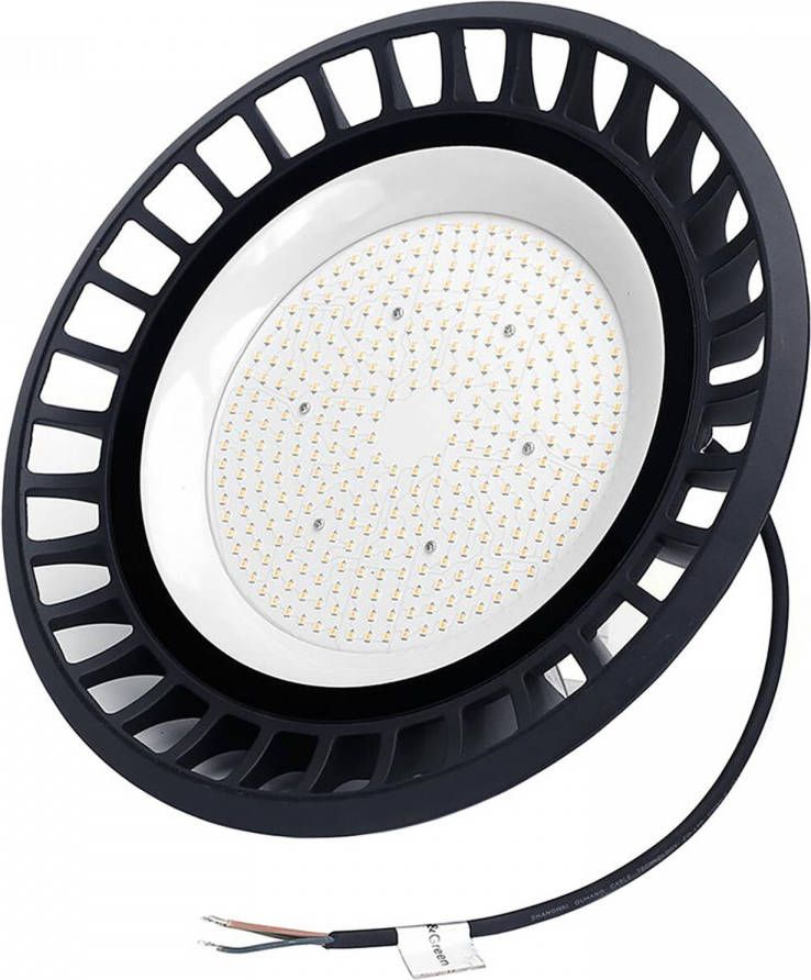 BES LED UFO High Bay 200W Aigi Eiya Magazijnverlichting Waterdicht IP65 Natuurlijk Wit 4000K Aluminium