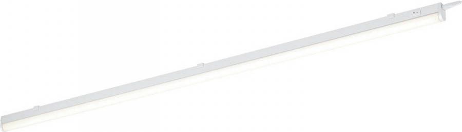 BES LED Wandlamp Wandverlichting Trion Noram 18W Warm Wit 3000K Rechthoek Mat Wit Kunststof