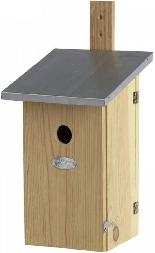 Best for Birds Houten Vogelhuisje nesthuisje 39 Cm Met Kijkluik Vogelhuisjes