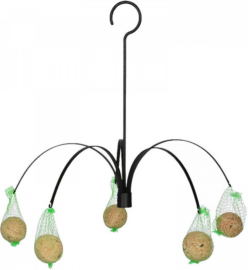 Best for Birds Voederhanger Palm 41 Cm Staal Zwart