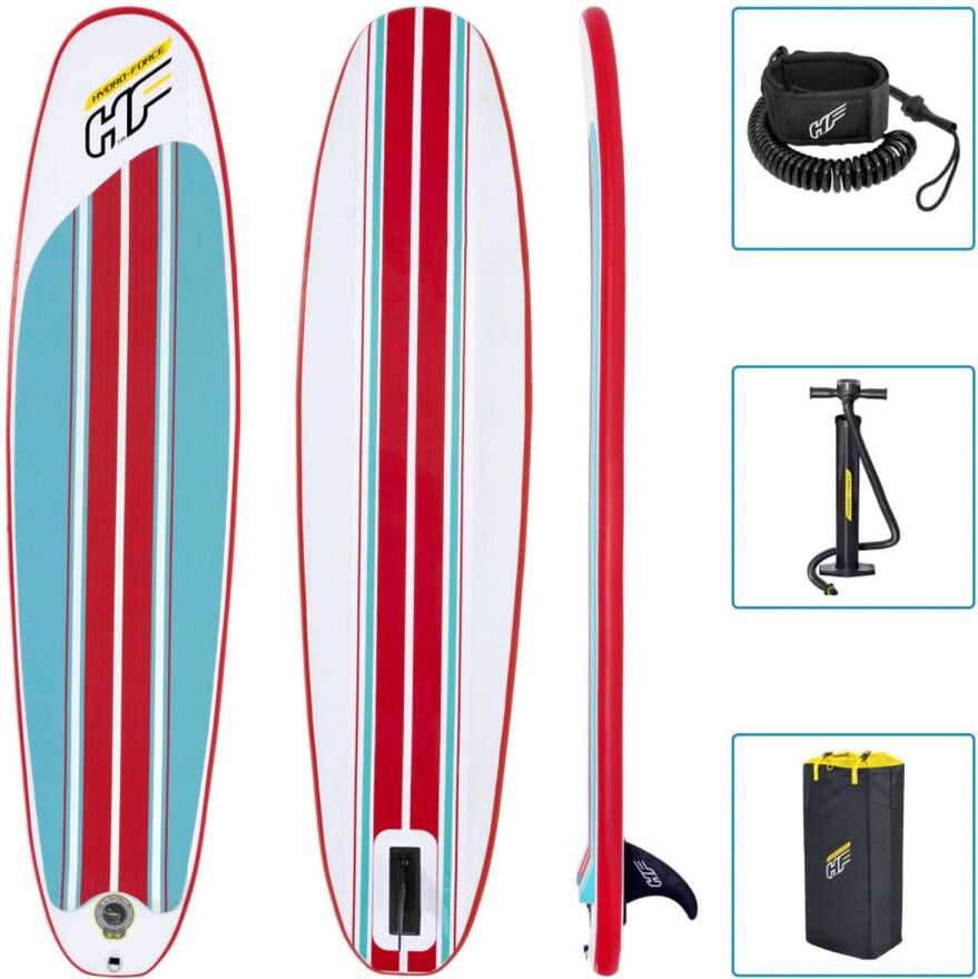 Bestway Hydro-Force Stand Up Paddleboard Compact Surf 8 243x57x7 cm