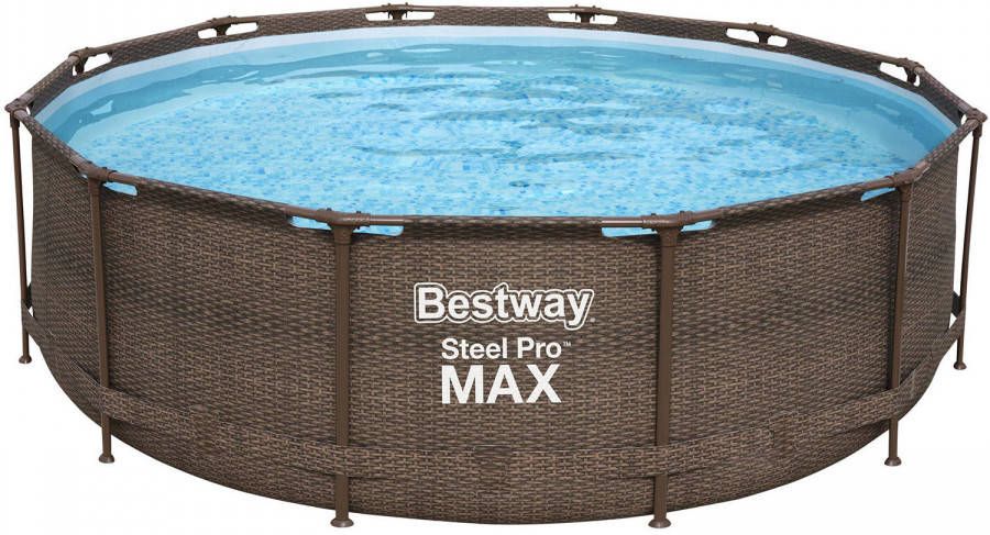 Bestway Zwembad Steel Pro Max Rotan 366 Cm